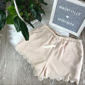 NWT LC Lauren Conrad Small Nude Dress Shorts